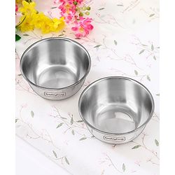 Babyhug Stainless Steel Feeding Bowl 150 ml - Set of 2
