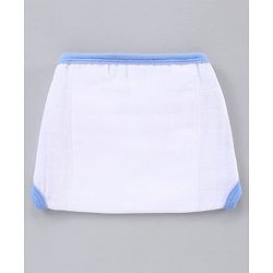 Babyhug Muslin Cloth Nappy Set of 12 Extra Small - Multicolor