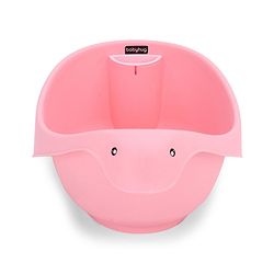 Babyhug Bath Tub With In-built Bather (Small Size) - Pink