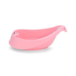 Babyhug Bath Tub With In-built Bather (Small Size) - Pink