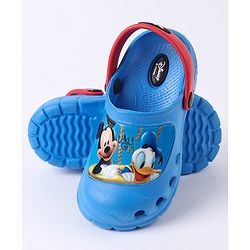 Cute Walk by Babyhug Mickey Mouse & Donald Duck Print - Blue
