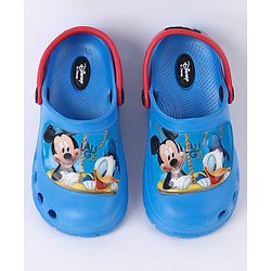 Cute Walk by Babyhug Mickey Mouse & Donald Duck Print - Blue