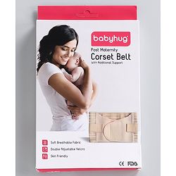 Babyhug XX Large Size Post Maternity Reshaping Corset Belt - Beige