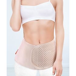 Babyhug Large Size Post Maternity Belly Support & Reshaping Corset Belt - Beige