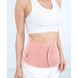 Babyhug Large Size Post Maternity Belly Support & Reshaping Corset Belt - Pink