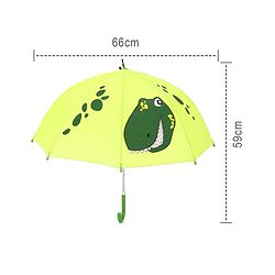 Babyhug Umbrella 3D Animal Design - Lemon Yellow
