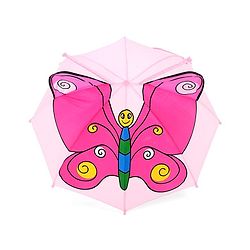 Babyhug Umbrella 3D Butterfly Design - Pink