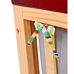 Babyhug Premium Cotton Crib Bumper Large -Transport Theme (Cot not Included)