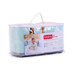 Babyhug Premium Cotton Crib Bumper Large -Transport Theme (Cot not Included)
