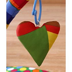 Babyhug Smiling Clown Twist N Fold Activity Play Gym - Multicolour
