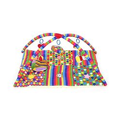 Babyhug I Love Mom Applique Twist N Fold Activity Play Gym - Multicolour