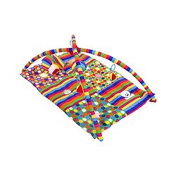 Babyhug I Love Mom Applique Twist N Fold Activity Play Gym - Multicolour