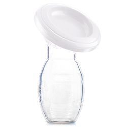 Babyhug Premium Silicone Manual Breast Pump - White