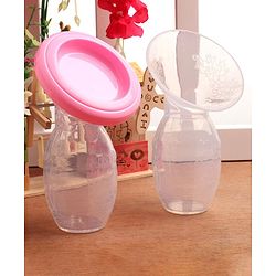 Babyhug Premium Silicone Manual Breast Pump - White