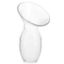 Babyhug Premium Silicone Manual Breast Pump - White