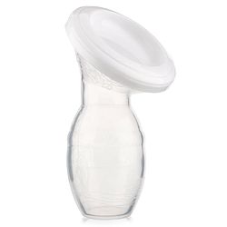 Babyhug Premium Silicone Manual Breast Pump - White