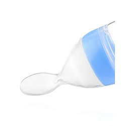 Babyhug Squeezy Silicone Food Feeder- Blue