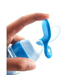 Babyhug Squeezy Silicone Food Feeder- Blue