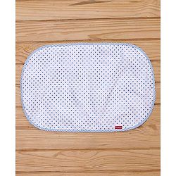 Babyhug Premium Baby Nest 3 Piece Gadda Set Polka Dots Print - Light Blue