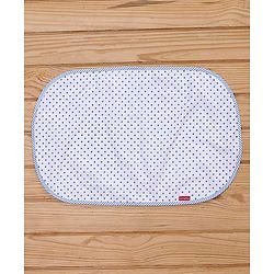 Babyhug Premium Baby Nest 3 Piece Gadda Set Polka Dots Print - Light Blue
