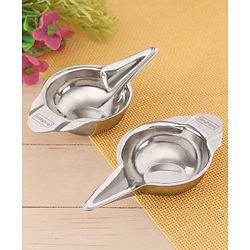 Babyhug Baby Stainless Steel Feeders Pack of 2 - 20 ml Each