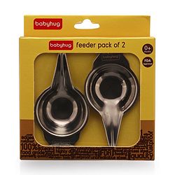 Babyhug Baby Stainless Steel Feeders Pack of 2 - 20 ml Each