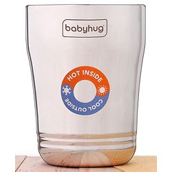 Babyhug Double Wall Stainless Steel Tumbler with Ringer - 120 ml