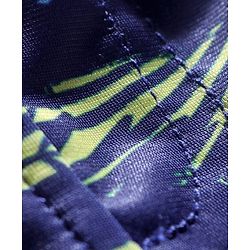 Babyhug Swimming Trunks Swan Print - Multicolor