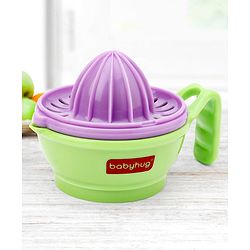 Babyhug Multi Purpose Baby Food Grinding Bowl - Purple Green
