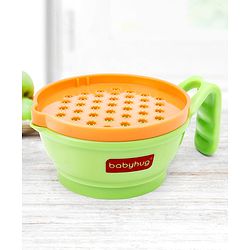 Babyhug Multi Purpose Baby Food Grinding Bowl - Purple Green