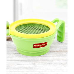 Babyhug Multi Purpose Baby Food Grinding Bowl - Purple Green