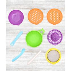 Babyhug Multi Purpose Baby Food Grinding Bowl - Purple Green