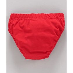Babyhug 100% Cotton Briefs Pack of 3 - Blue Red