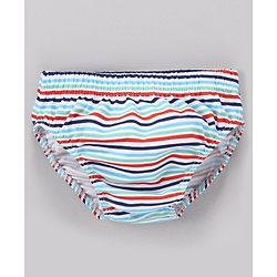 Babyhug 100% Cotton Briefs Pack of 3 - Red White