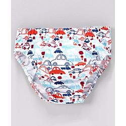 Babyhug 100% Cotton Briefs Pack of 3 - Red White