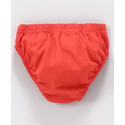 Babyhug 100% Cotton Briefs Pack of 3 - Red White