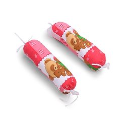 Babyhug Teddy Print Baby Bedding Set - Red