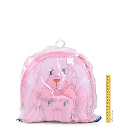 Babyhug Velvet Baby Bedding Set With Mosquito Net