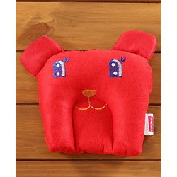 Babyhug Velvet Baby Bedding Set With Mosquito Net - Red