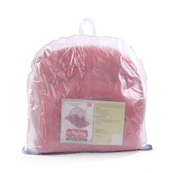 Babyhug Velvet Baby Bedding Set With Mosquito Net - Red