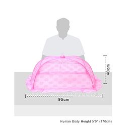 Babyhug Portable Baby Mosquito Net Small - Pink
