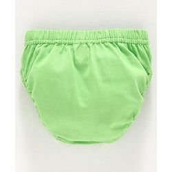 Babyhug 100% Cotton Briefs Car Print Pack of 3 - Green Blue