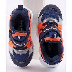 Cute Walk by Babyhug Sneakers - Blue