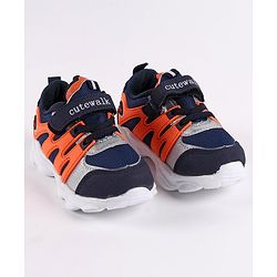 Cute Walk by Babyhug Sneakers - Blue