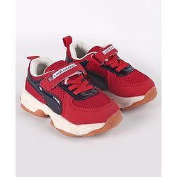 Cute Walk by Babyhug Sports Shoes - Red