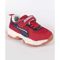 Cute Walk by Babyhug Sports Shoes - Red