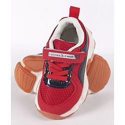 Cute Walk by Babyhug Sports Shoes - Red