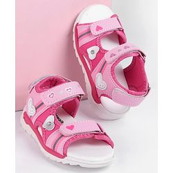 Cute Walk by Babyhug Open Toe Sandals - Pink