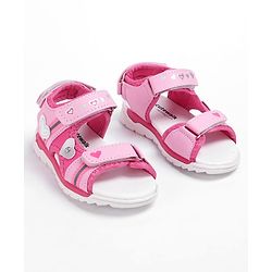 Cute Walk by Babyhug Open Toe Sandals - Pink