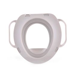 Babyhug Soft Potty Seat With Lion/Monkey Print - White